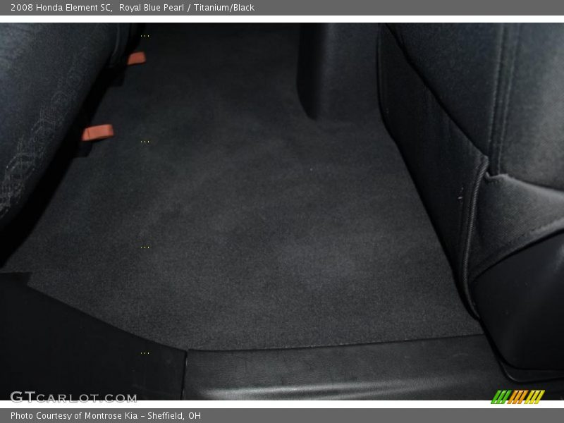 Royal Blue Pearl / Titanium/Black 2008 Honda Element SC