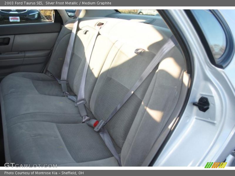 Silver Frost Metallic / Medium Graphite 2003 Ford Taurus SES