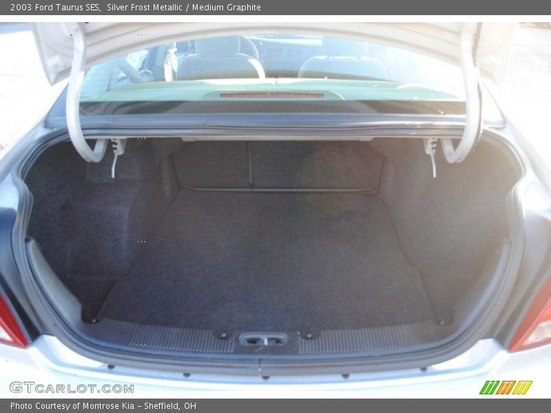 Silver Frost Metallic / Medium Graphite 2003 Ford Taurus SES