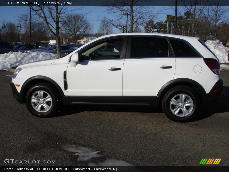 Polar White / Gray 2010 Saturn VUE XE