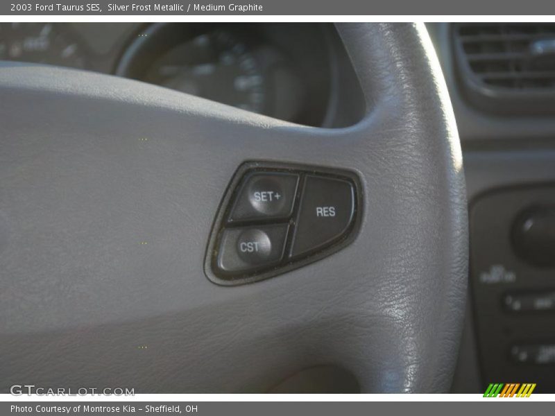 Silver Frost Metallic / Medium Graphite 2003 Ford Taurus SES