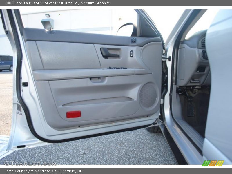 Silver Frost Metallic / Medium Graphite 2003 Ford Taurus SES
