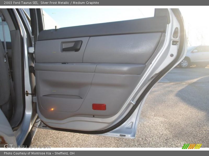 Silver Frost Metallic / Medium Graphite 2003 Ford Taurus SES
