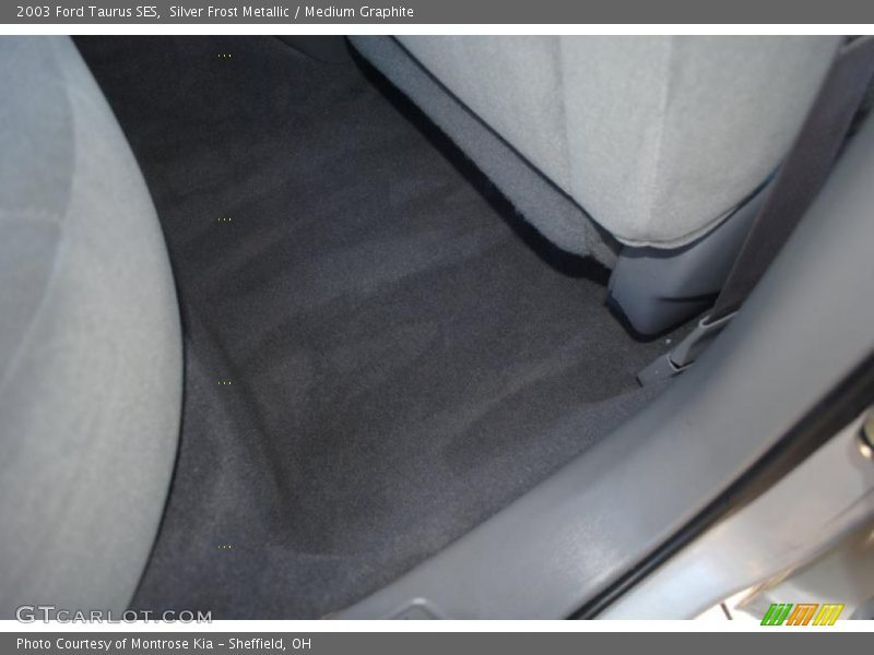 Silver Frost Metallic / Medium Graphite 2003 Ford Taurus SES