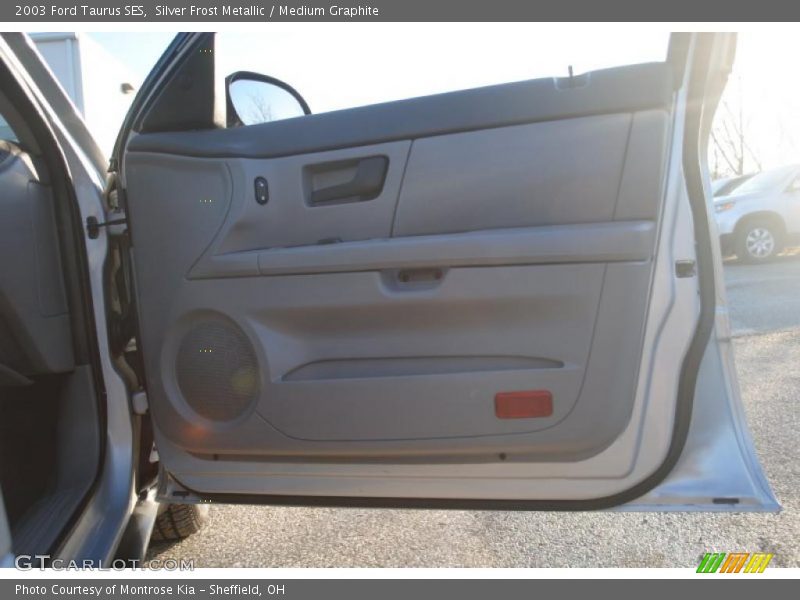 Silver Frost Metallic / Medium Graphite 2003 Ford Taurus SES