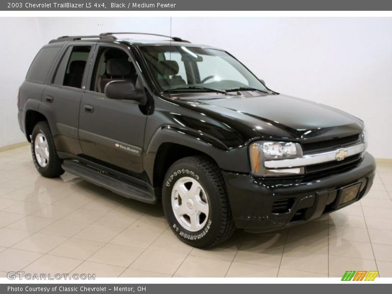 Black / Medium Pewter 2003 Chevrolet TrailBlazer LS 4x4