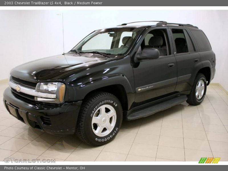Black / Medium Pewter 2003 Chevrolet TrailBlazer LS 4x4
