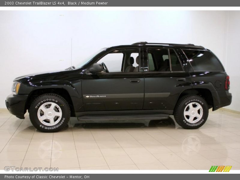 Black / Medium Pewter 2003 Chevrolet TrailBlazer LS 4x4