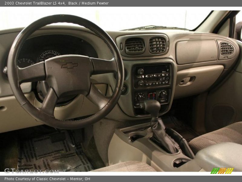 Black / Medium Pewter 2003 Chevrolet TrailBlazer LS 4x4