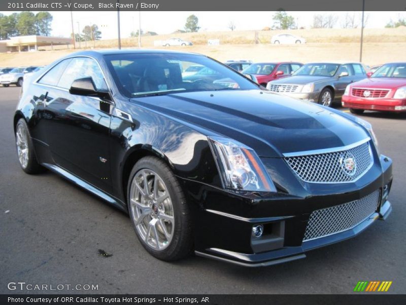 Front 3/4 View of 2011 CTS -V Coupe