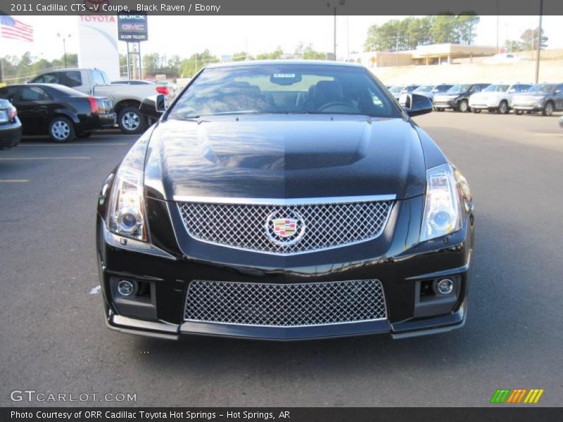 Black Raven / Ebony 2011 Cadillac CTS -V Coupe