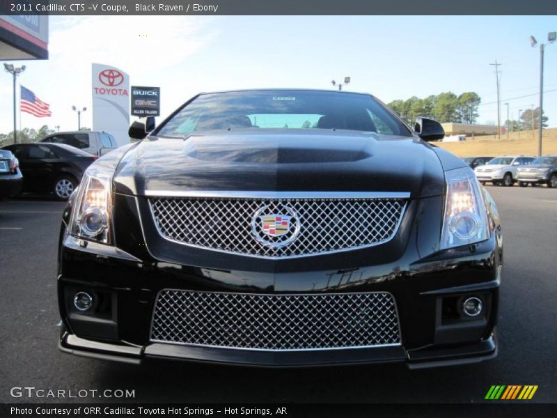 Black Raven / Ebony 2011 Cadillac CTS -V Coupe