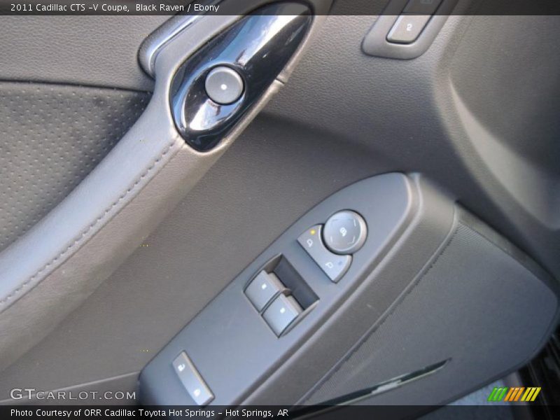 Controls of 2011 CTS -V Coupe