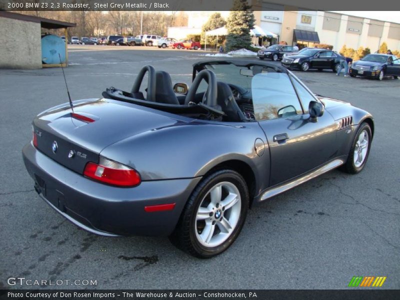 Steel Grey Metallic / Black 2000 BMW Z3 2.3 Roadster