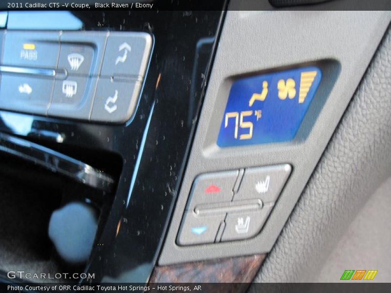 Black Raven / Ebony 2011 Cadillac CTS -V Coupe
