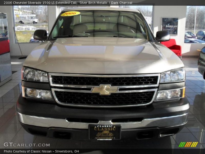 Silver Birch Metallic / Dark Charcoal 2006 Chevrolet Silverado 1500 LS Extended Cab