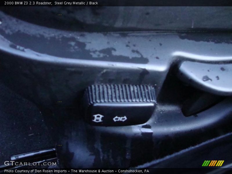 Steel Grey Metallic / Black 2000 BMW Z3 2.3 Roadster