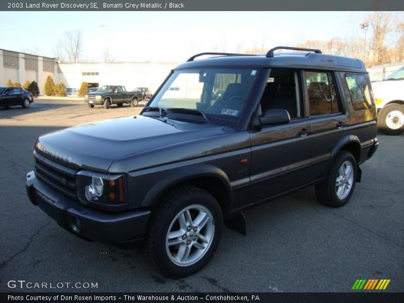 Bonatti Grey Metallic / Black 2003 Land Rover Discovery SE
