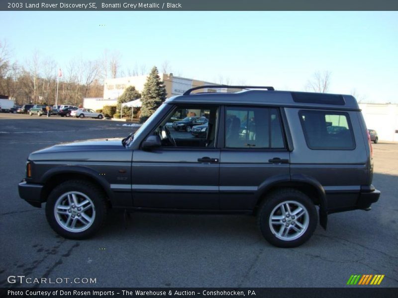Bonatti Grey Metallic / Black 2003 Land Rover Discovery SE