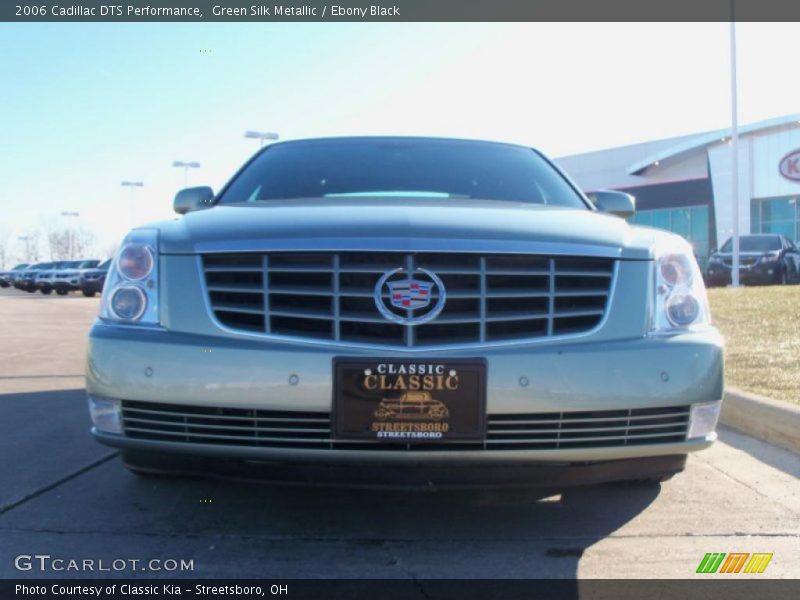 Green Silk Metallic / Ebony Black 2006 Cadillac DTS Performance