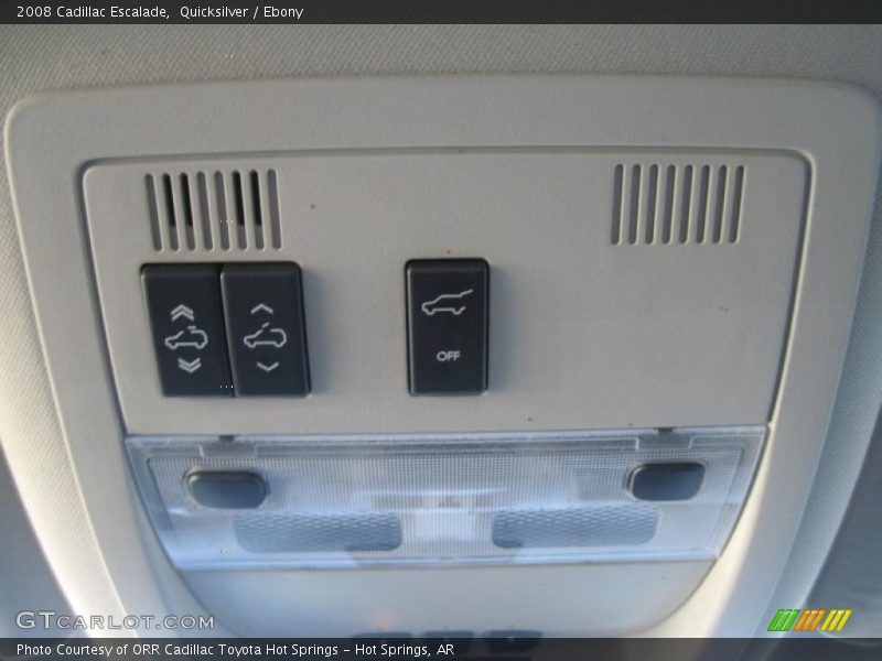 Quicksilver / Ebony 2008 Cadillac Escalade