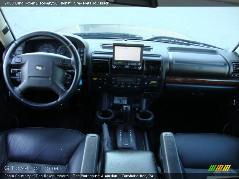 Bonatti Grey Metallic / Black 2003 Land Rover Discovery SE