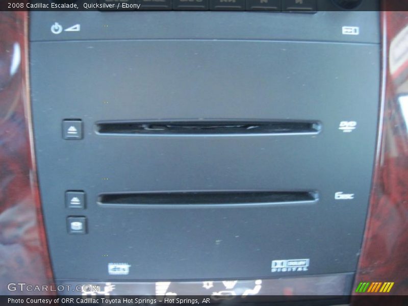 Quicksilver / Ebony 2008 Cadillac Escalade