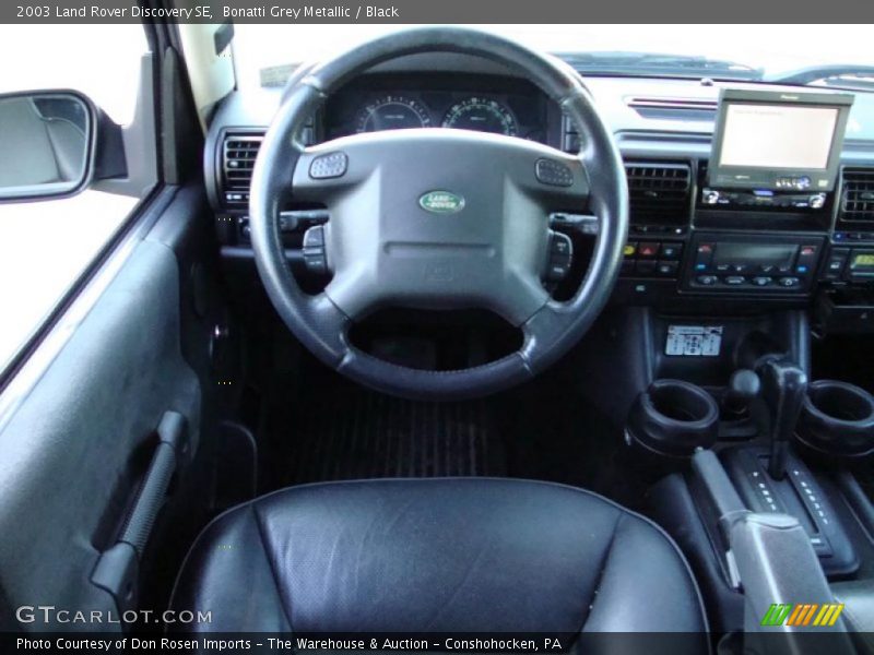 Bonatti Grey Metallic / Black 2003 Land Rover Discovery SE
