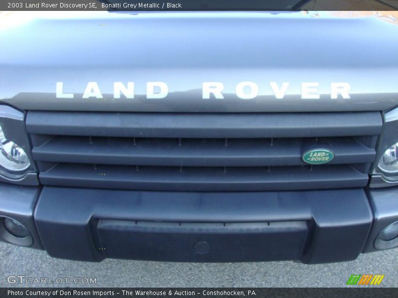 Bonatti Grey Metallic / Black 2003 Land Rover Discovery SE