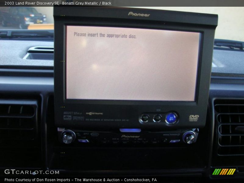 Bonatti Grey Metallic / Black 2003 Land Rover Discovery SE