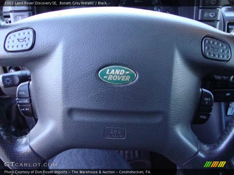 Bonatti Grey Metallic / Black 2003 Land Rover Discovery SE