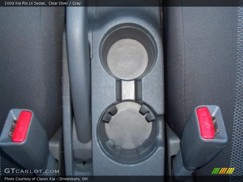 Clear Silver / Gray 2009 Kia Rio LX Sedan