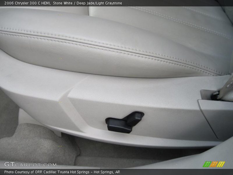 Stone White / Deep Jade/Light Graystone 2006 Chrysler 300 C HEMI