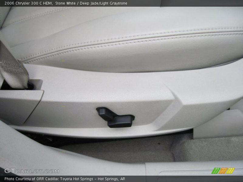 Stone White / Deep Jade/Light Graystone 2006 Chrysler 300 C HEMI