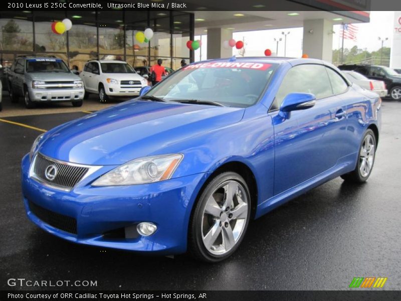 Front 3/4 View of 2010 IS 250C Convertible