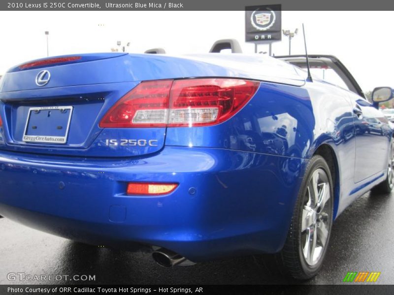 Ultrasonic Blue Mica / Black 2010 Lexus IS 250C Convertible