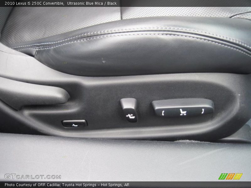 Controls of 2010 IS 250C Convertible