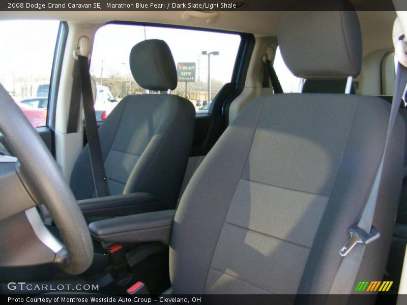 Marathon Blue Pearl / Dark Slate/Light Shale 2008 Dodge Grand Caravan SE