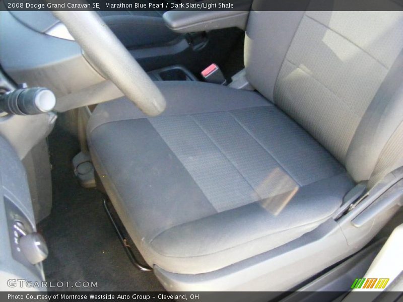Marathon Blue Pearl / Dark Slate/Light Shale 2008 Dodge Grand Caravan SE