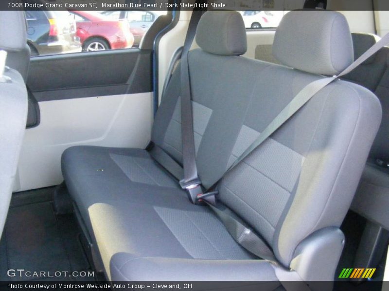 Marathon Blue Pearl / Dark Slate/Light Shale 2008 Dodge Grand Caravan SE