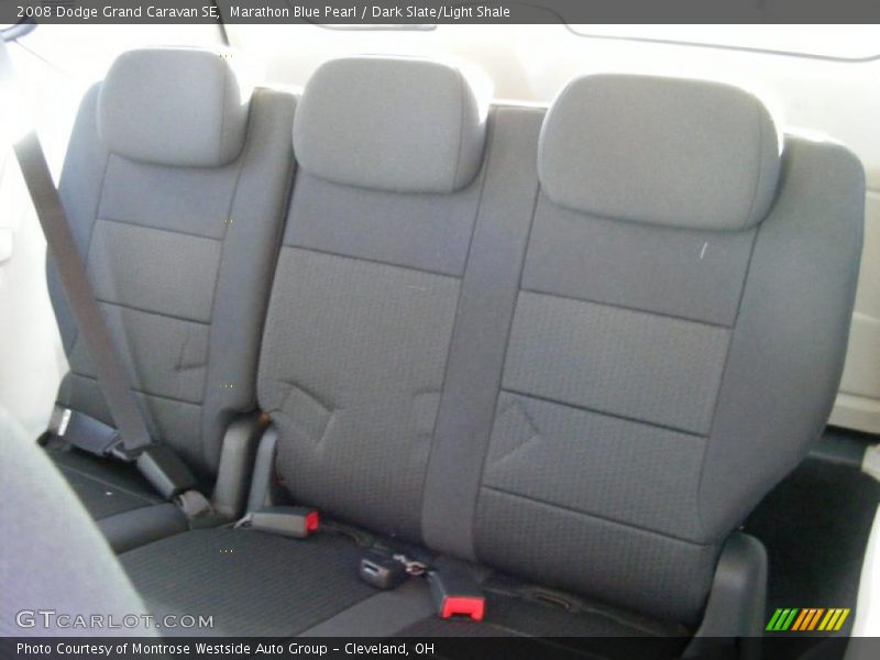 Marathon Blue Pearl / Dark Slate/Light Shale 2008 Dodge Grand Caravan SE