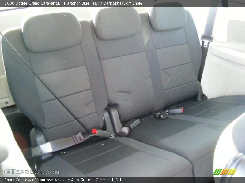 Marathon Blue Pearl / Dark Slate/Light Shale 2008 Dodge Grand Caravan SE