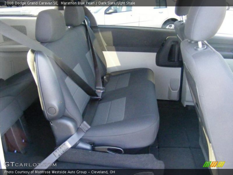 Marathon Blue Pearl / Dark Slate/Light Shale 2008 Dodge Grand Caravan SE