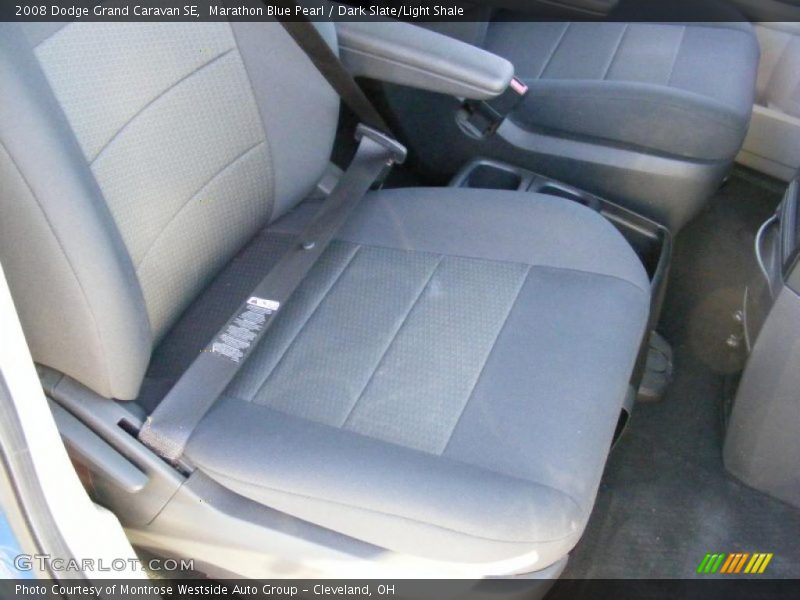 Marathon Blue Pearl / Dark Slate/Light Shale 2008 Dodge Grand Caravan SE