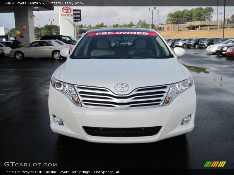 Blizzard Pearl / Ivory 2009 Toyota Venza V6