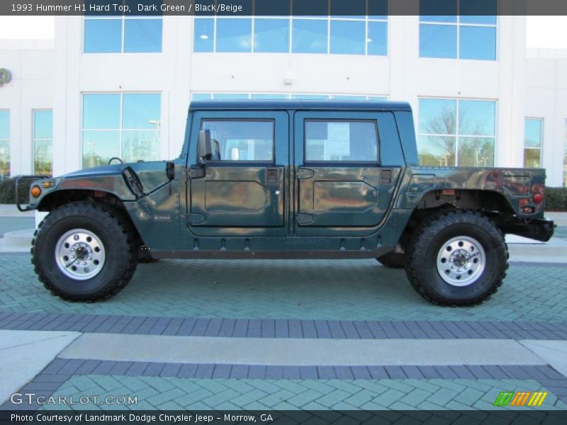  1993 H1 Hard Top Dark Green