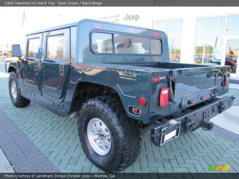  1993 H1 Hard Top Dark Green