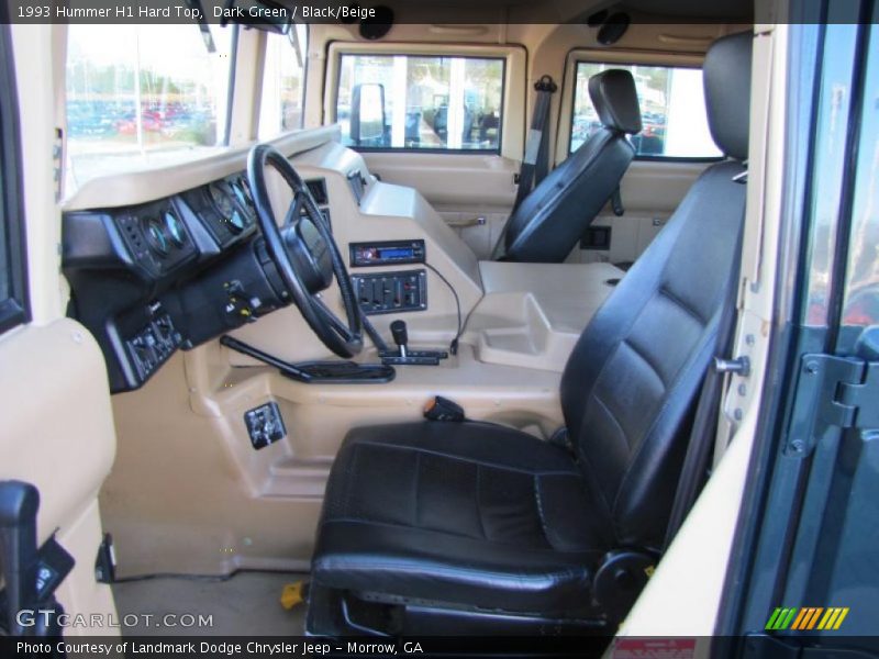  1993 H1 Hard Top Black/Beige Interior