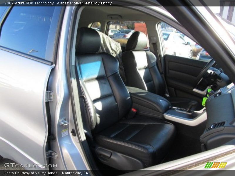 Alabaster Silver Metallic / Ebony 2007 Acura RDX Technology