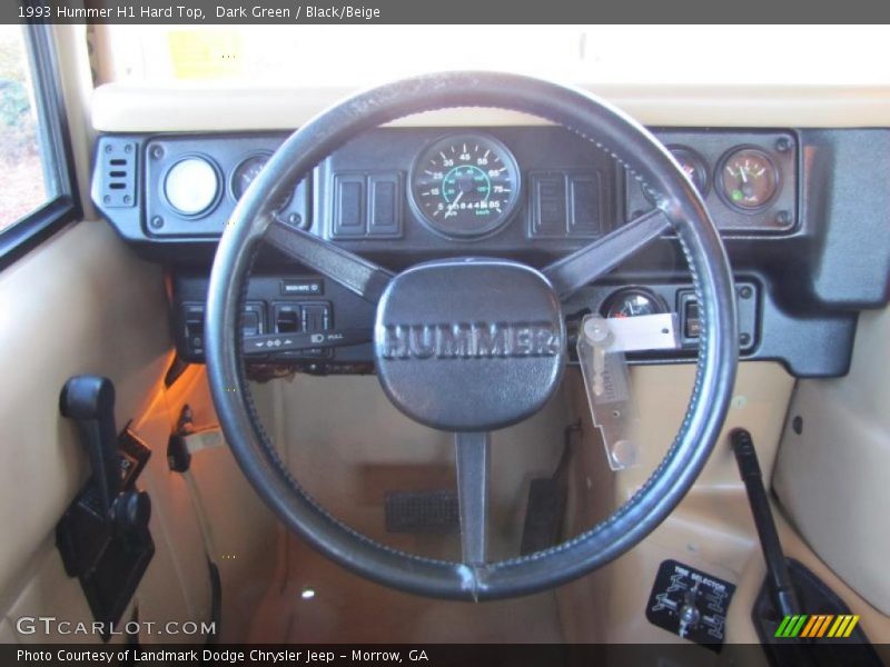  1993 H1 Hard Top Steering Wheel
